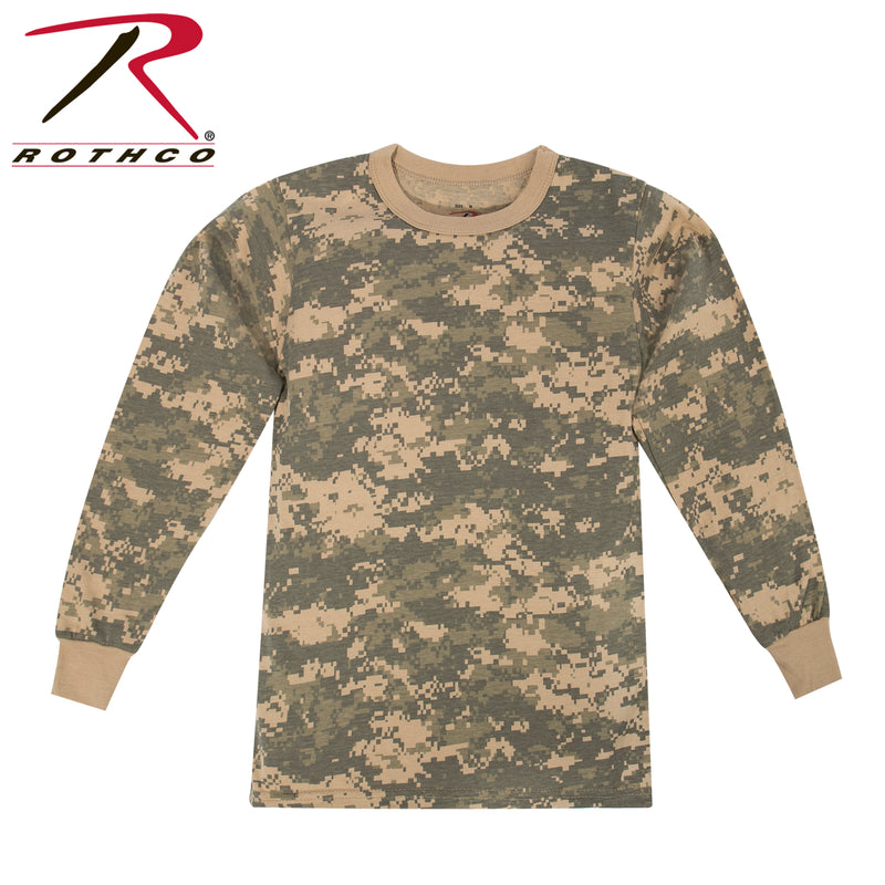 Rothco Kids Long Sleeve Camo T-shirt