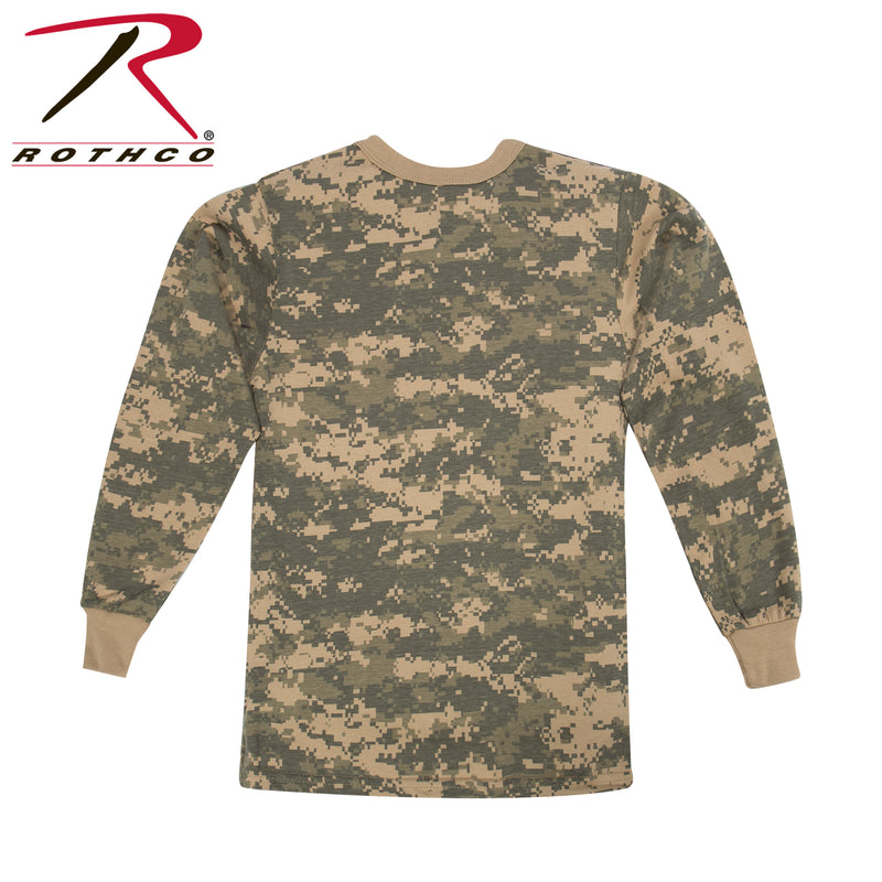 Rothco Kids Long Sleeve Camo T-shirt