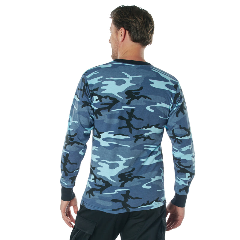 Rothco Long Sleeve Colored Camo T-Shirt