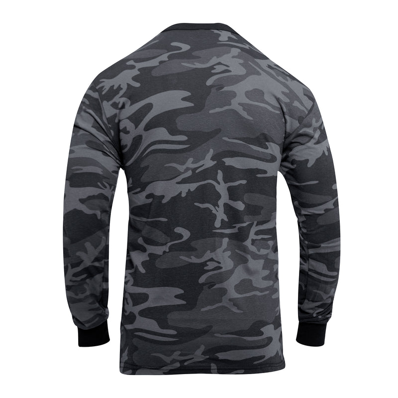 Rothco Long Sleeve Colored Camo T-Shirt