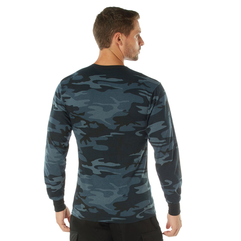 Rothco Long Sleeve Colored Camo T-Shirt