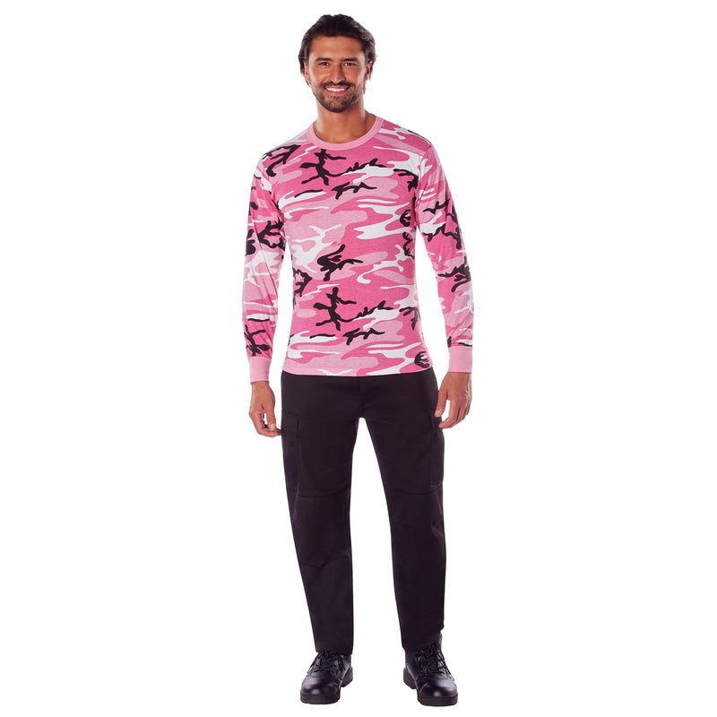 Rothco Long Sleeve Colored Camo T-Shirt