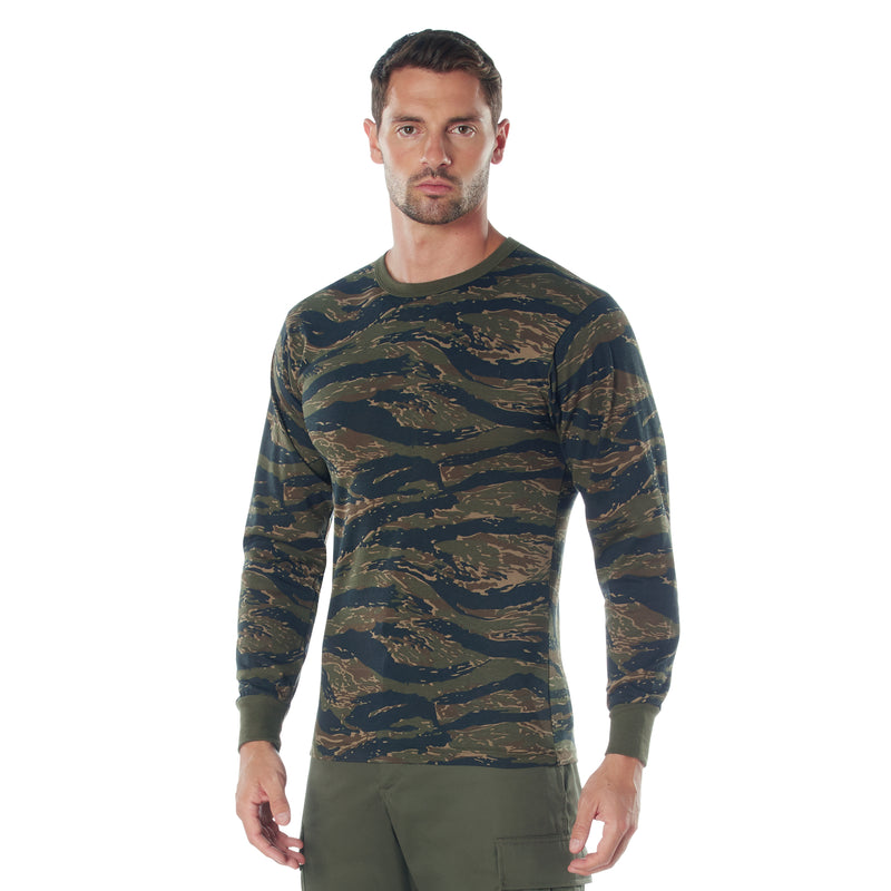 Rothco Long Sleeve Colored Camo T-Shirt