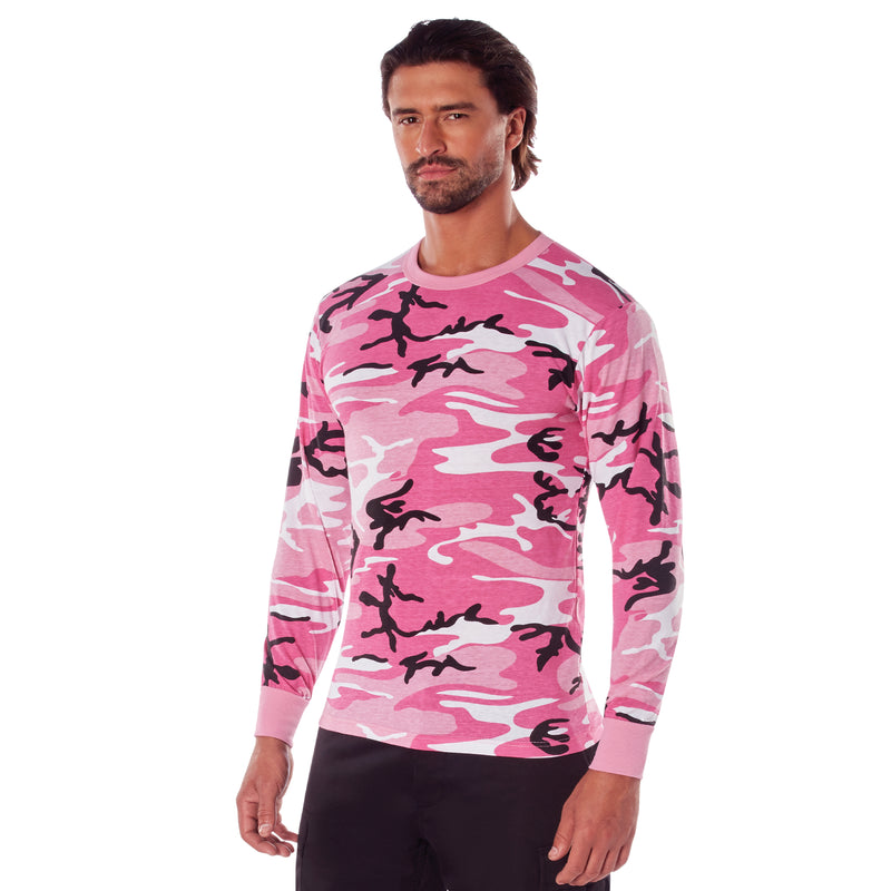 Rothco Long Sleeve Colored Camo T-Shirt