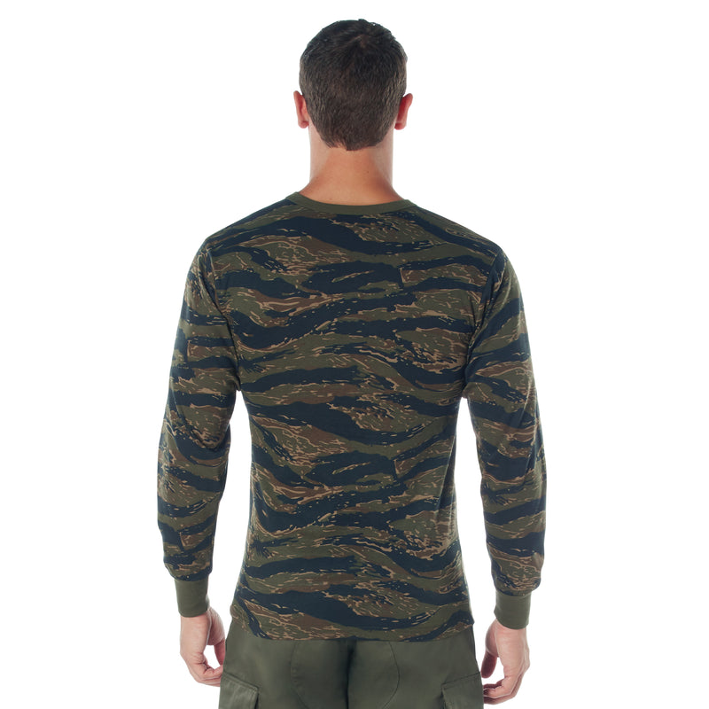 Rothco Long Sleeve Colored Camo T-Shirt