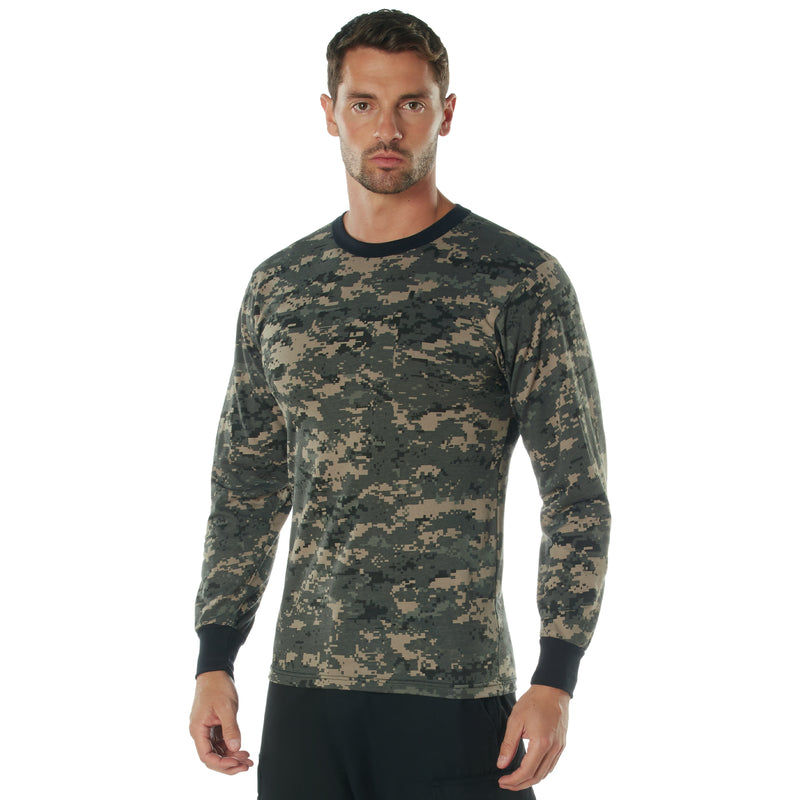 Rothco Long Sleeve Digital Camo T-Shirt