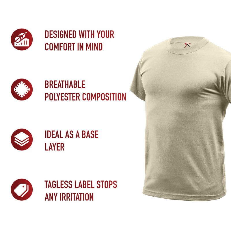 Rothco Quick Dry Moisture Wicking T-Shirt