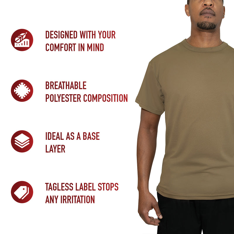 Rothco Quick Dry Moisture Wicking T-Shirt