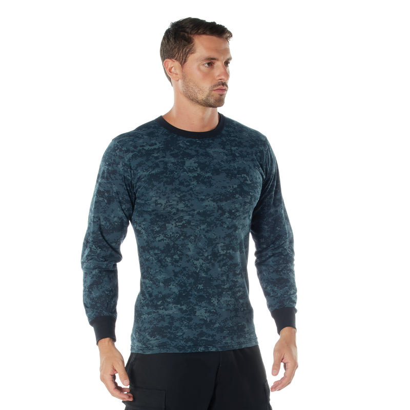 Rothco Long Sleeve Digital Camo T-Shirt