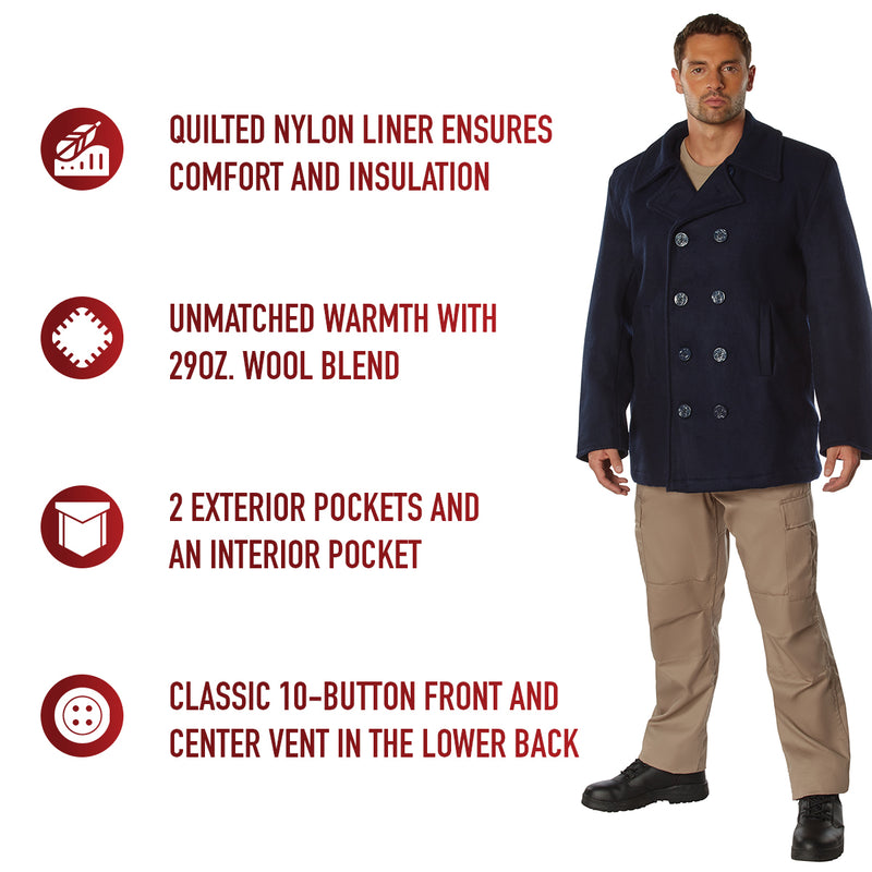 Rothco US Navy Type Pea Coat