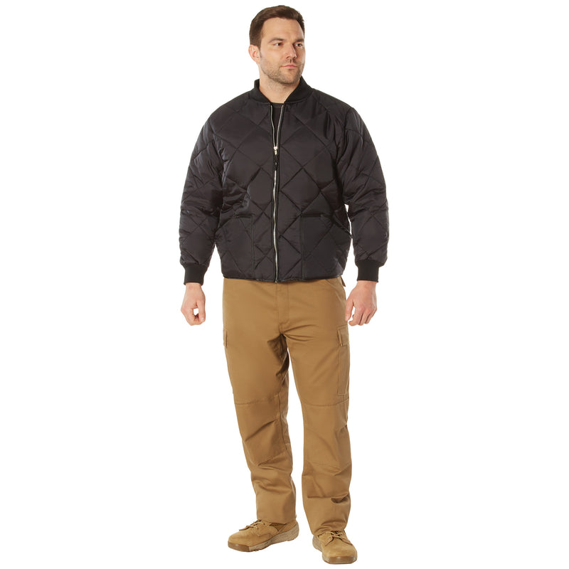 Rothco Diamond Nylon Quilted Flight Jacket