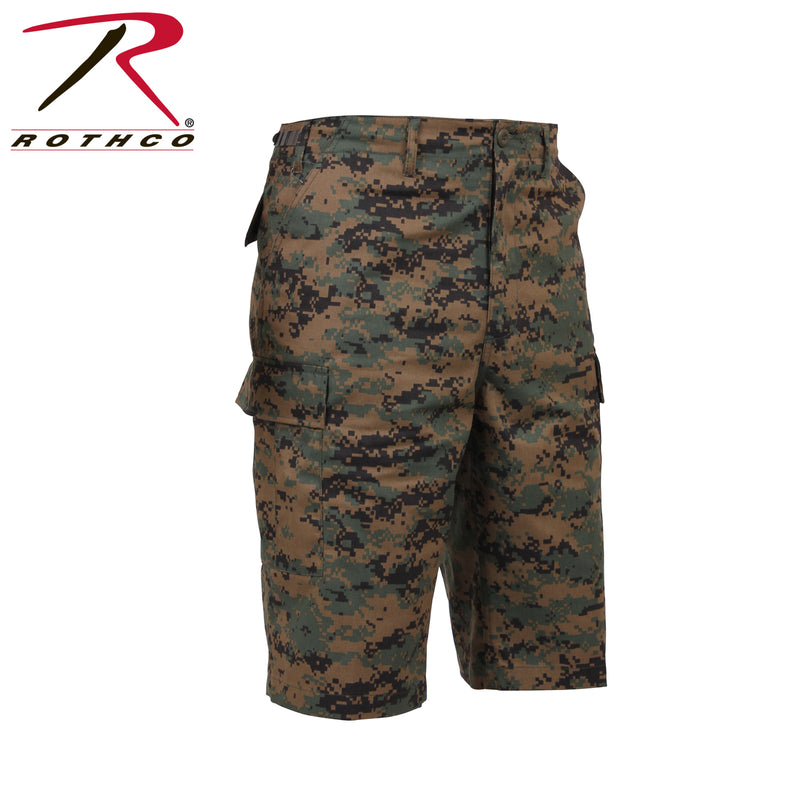 Rothco Long Length Camo BDU Shorts