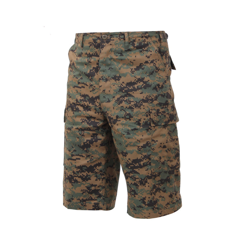 Rothco Long Length Camo BDU Shorts