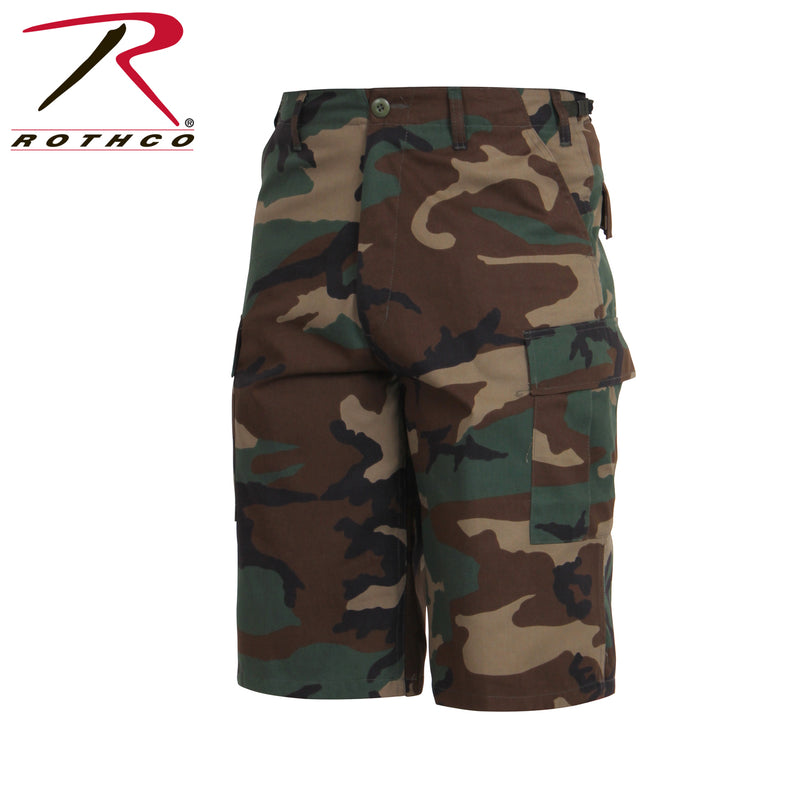 Rothco Long Length Camo BDU Shorts