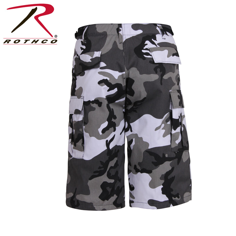 Rothco Long Length Camo BDU Shorts