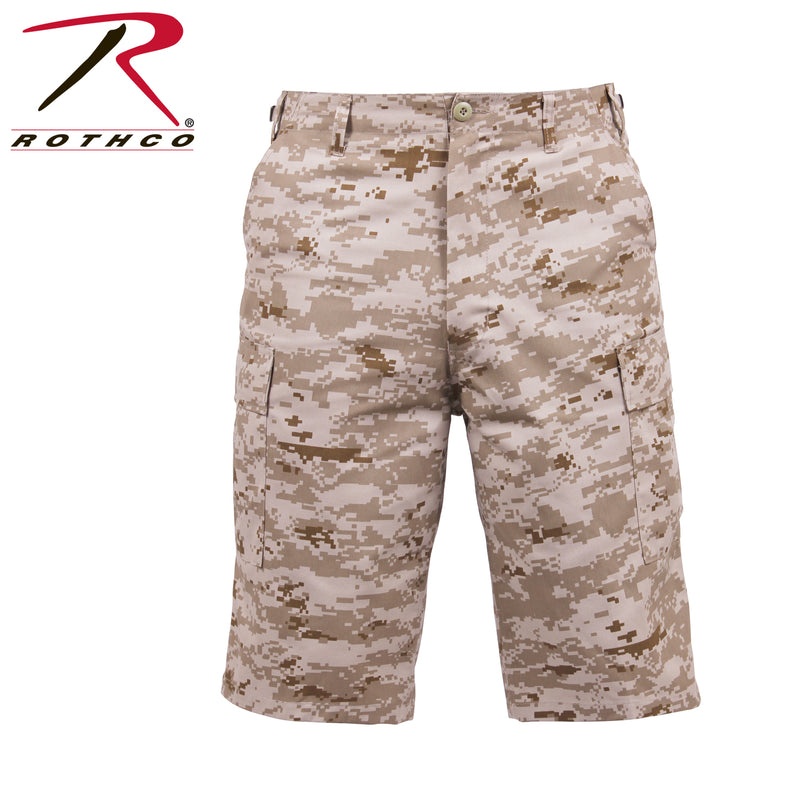 Rothco Long Length Camo BDU Shorts