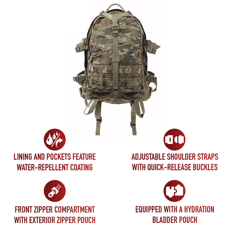 Rothco Large Camo Transport Pack