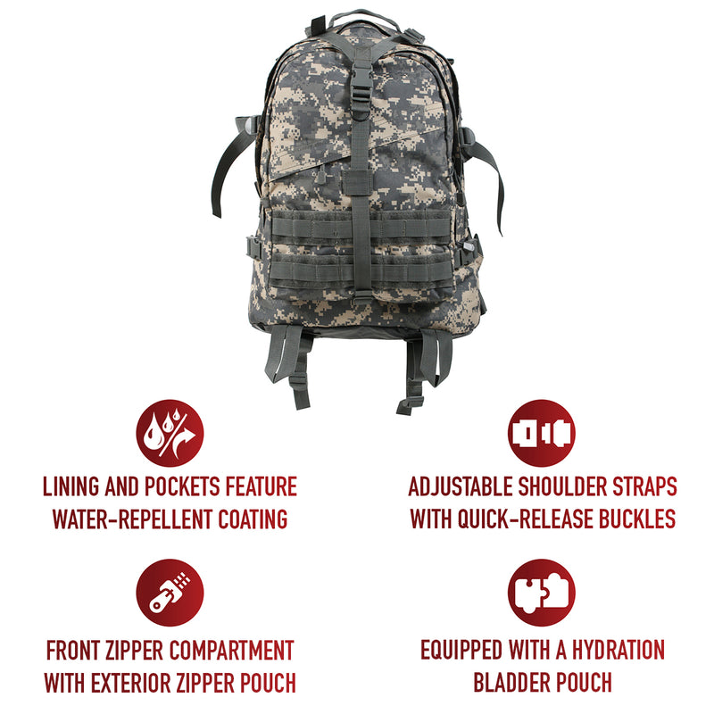 Rothco Large Camo Transport Pack