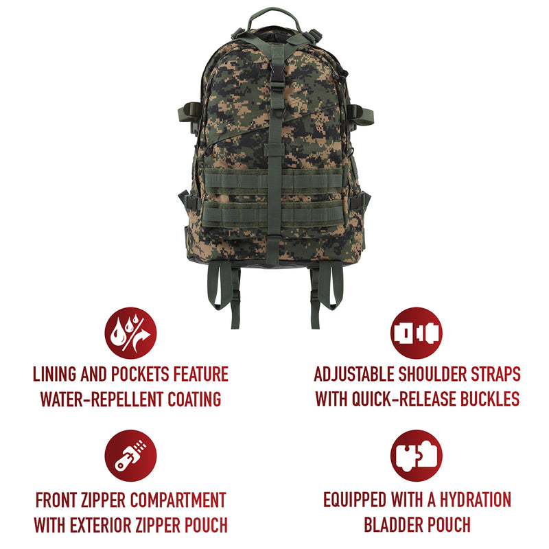 Rothco Large Camo Transport Pack