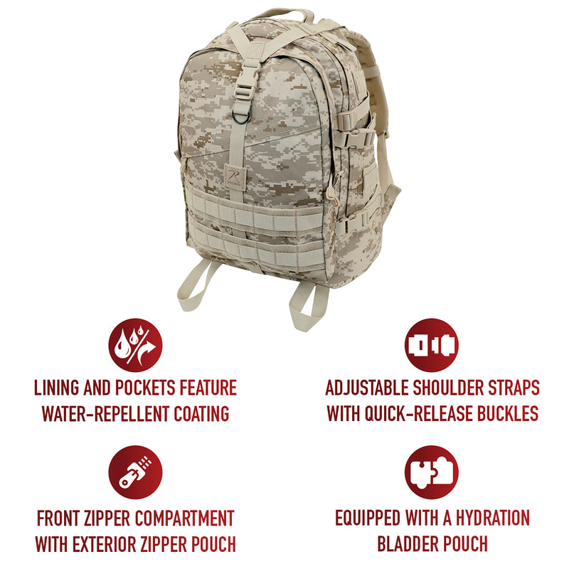 Rothco Large Camo Transport Pack