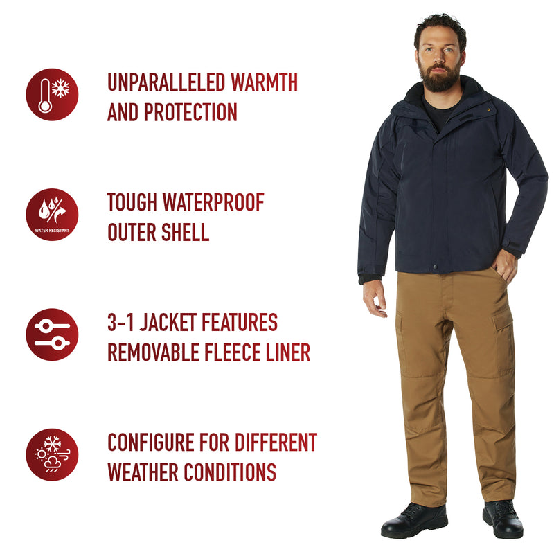 Rothco All Weather 3-In-1 Jacket