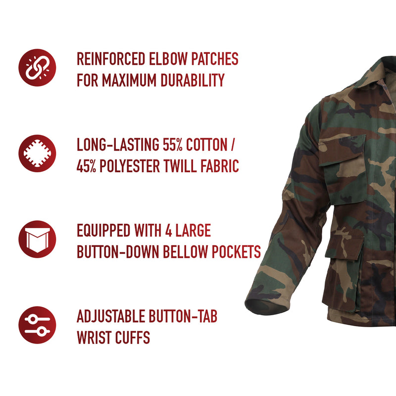 Rothco Color Camo BDU Shirt