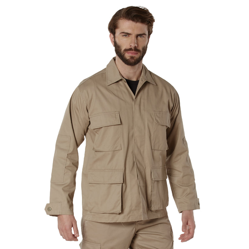 Rothco Poly/Cotton Twill Solid BDU Shirts