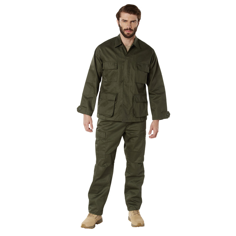 Rothco Poly/Cotton Twill Solid BDU Shirts