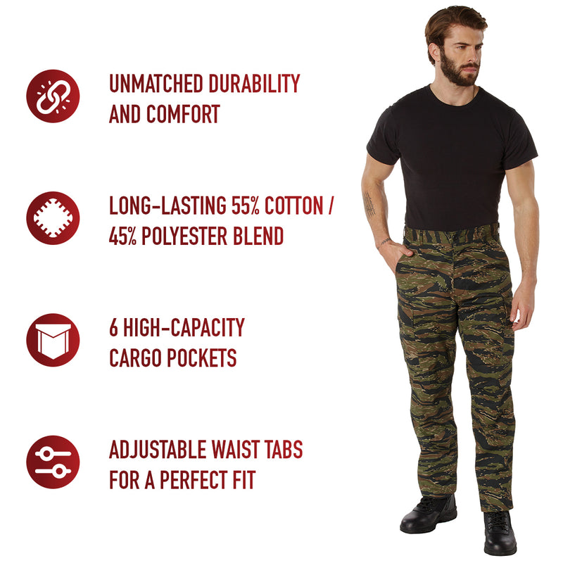 Rothco Camo Tactical BDU Pants