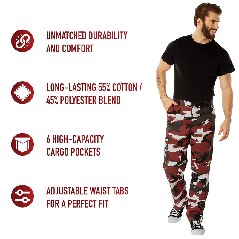 Rothco Color Camo Tactical BDU Pants