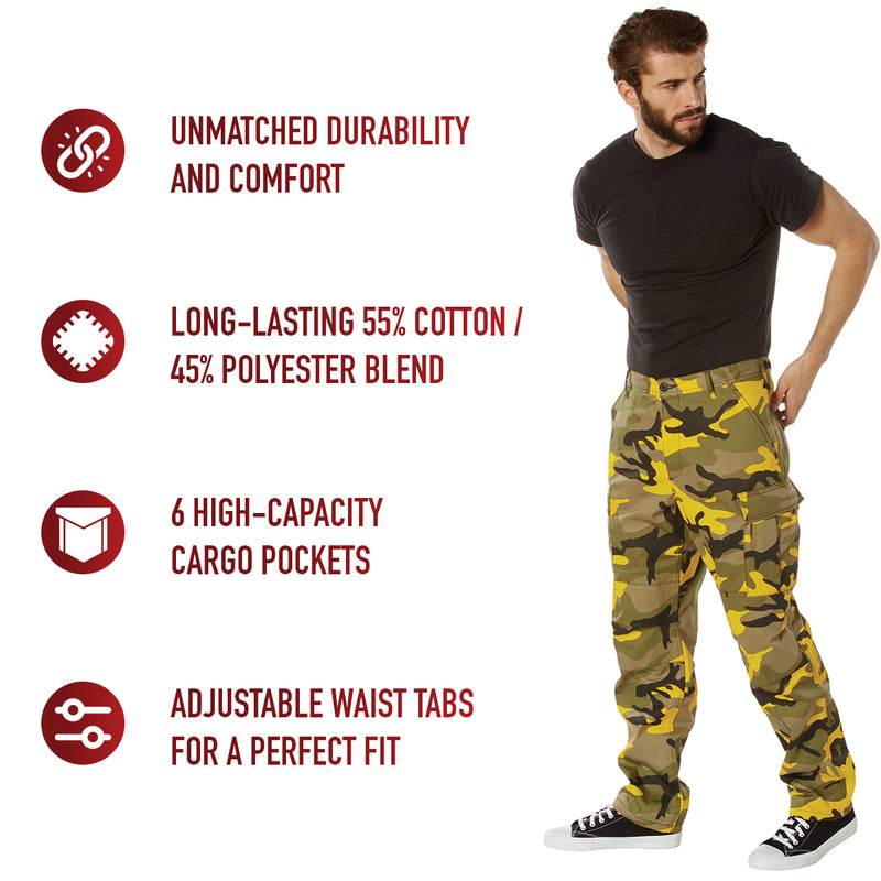 Rothco Color Camo Tactical BDU Pants