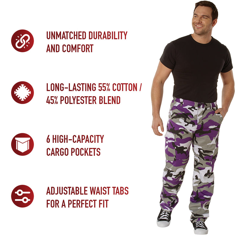 Rothco Color Camo Tactical BDU Pants