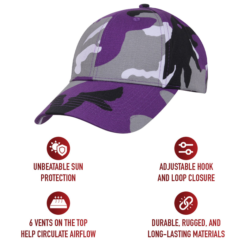 Rothco Color Camo Supreme Low Profile Cap