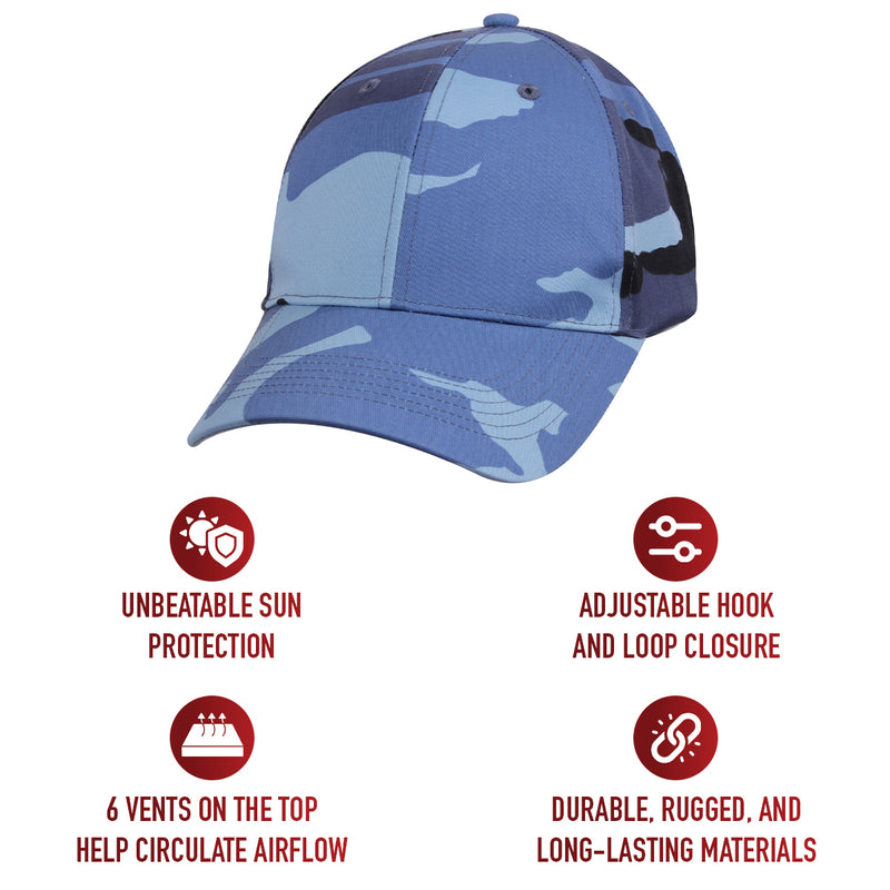 Rothco Color Camo Supreme Low Profile Cap