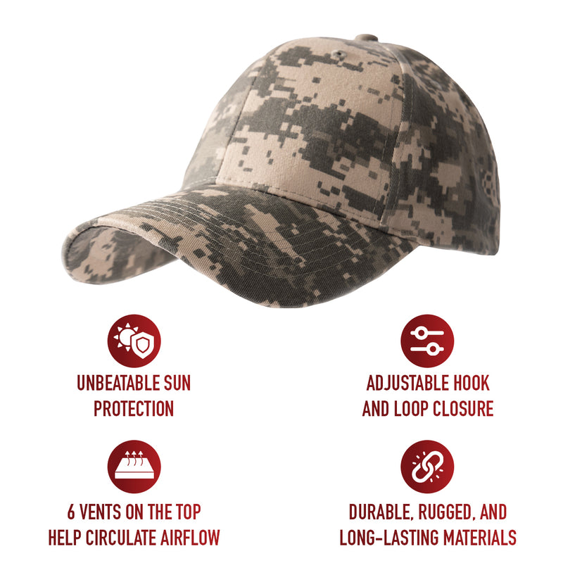 Rothco Camo Supreme Low Profile Cap