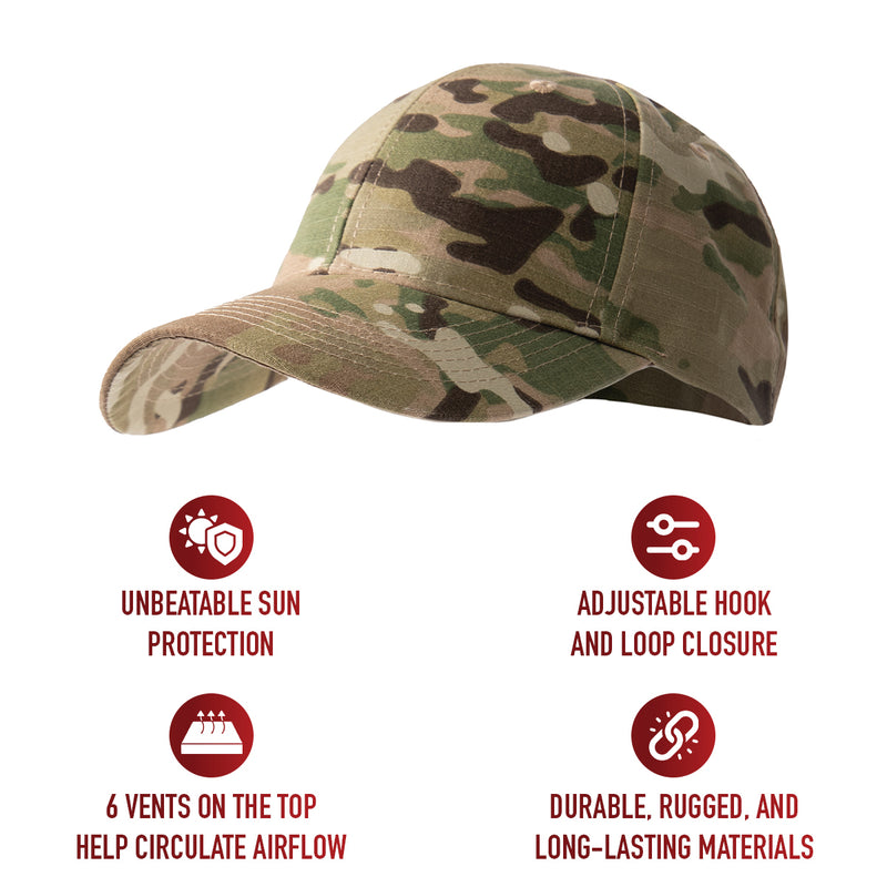 Rothco Camo Supreme Low Profile Cap