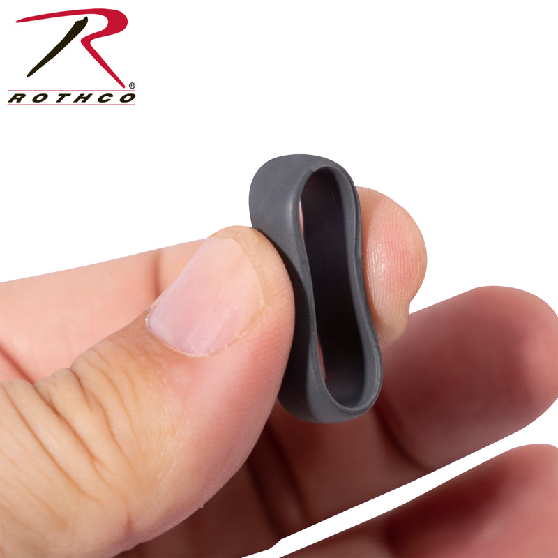 Rothco Black Silicone Ring