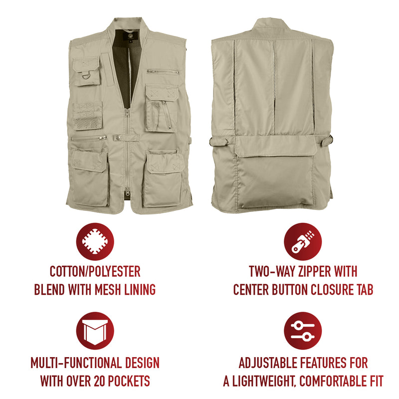 Rothco Plainclothes Concealed Carry Vest