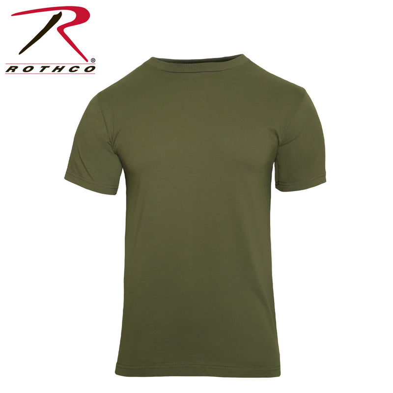 Rothco Solid Color 100% Cotton T-Shirt