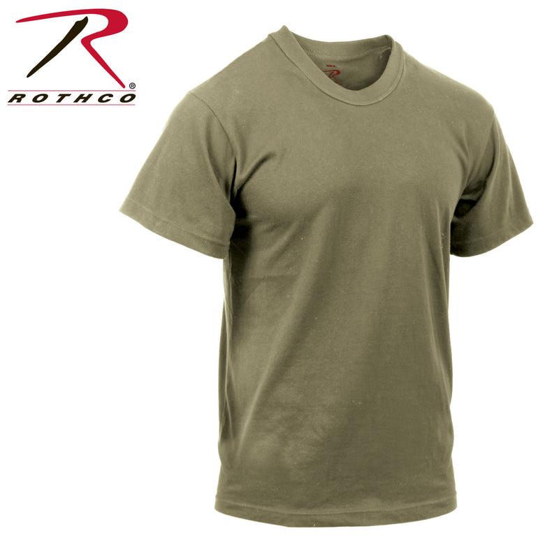 Rothco Solid Color 100% Cotton T-Shirt