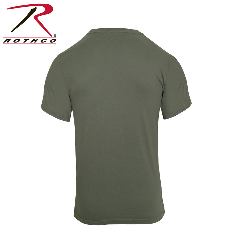 Rothco Solid Color 100% Cotton T-Shirt