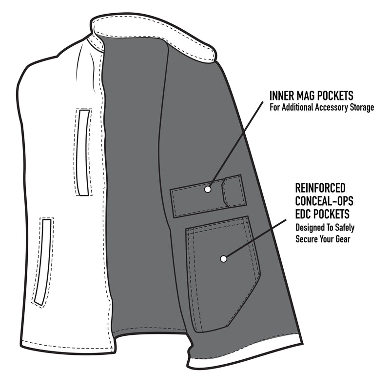 Rothco V2 Concealed Carry Soft Shell Vest