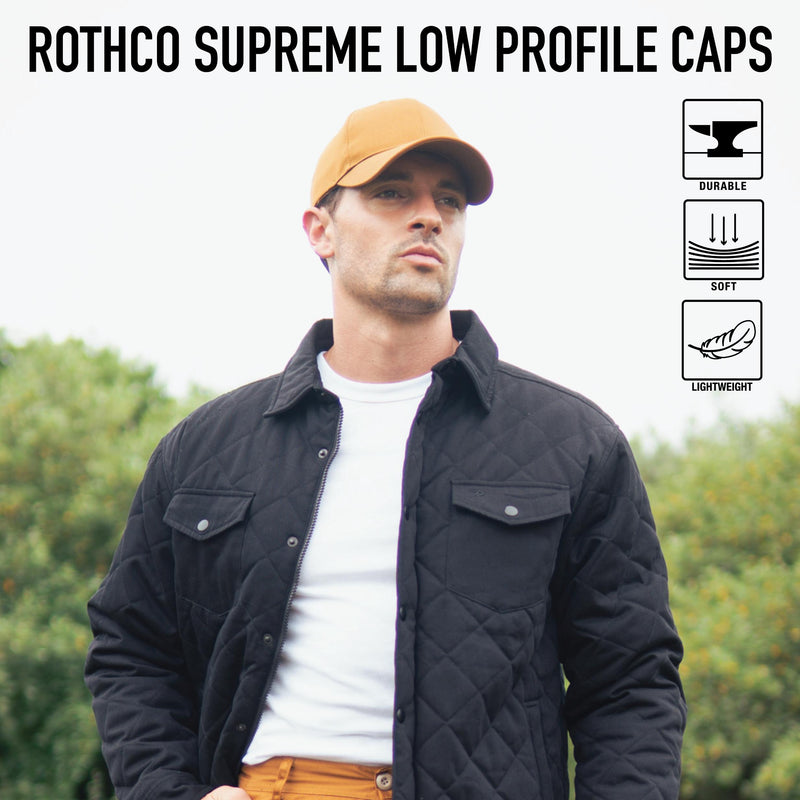 Rothco Supreme Solid Color Low Profile Cap