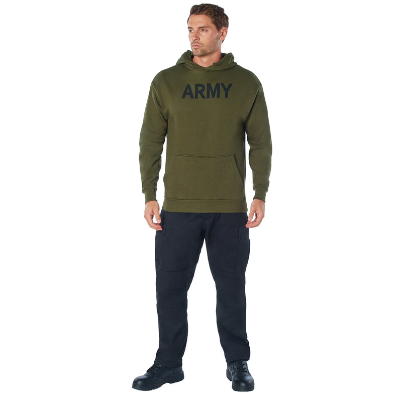 Rothco Army PT Pullover Hooded Sweatshirt