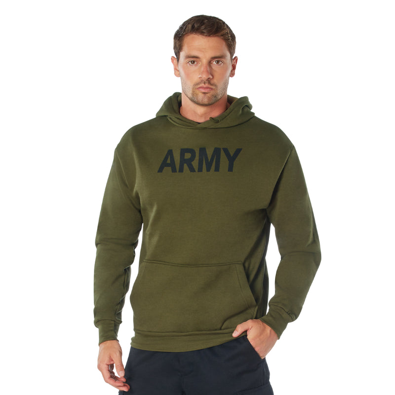 Rothco Army PT Pullover Hooded Sweatshirt