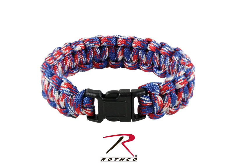 Rothco Multi-Colored Paracord Bracelet