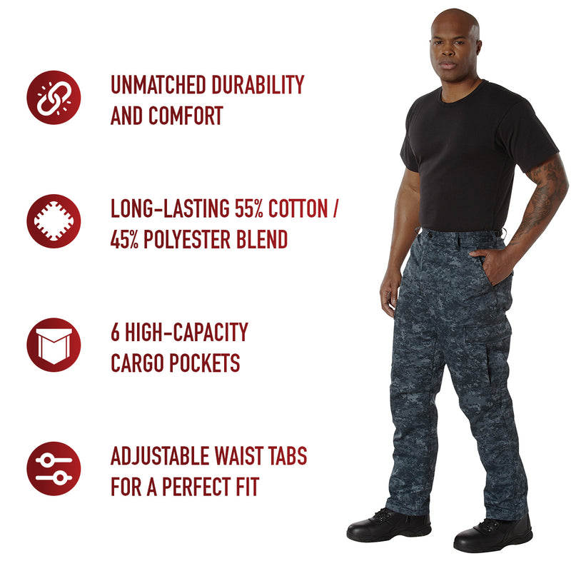 Rothco Digital Camo Tactical BDU Pants