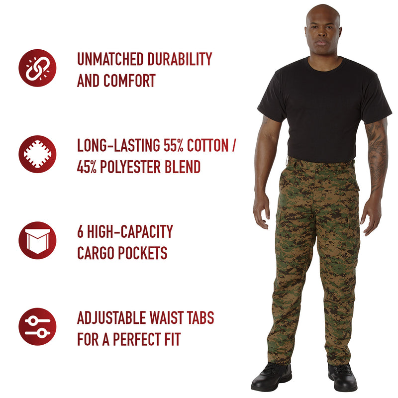 Rothco Digital Camo Tactical BDU Pants