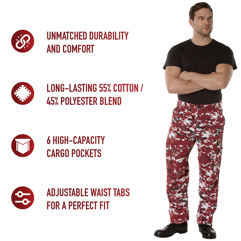 Rothco Digital Camo Tactical BDU Pants