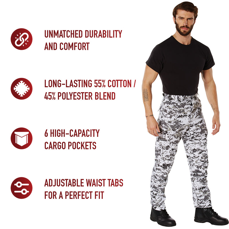 Rothco Digital Camo Tactical BDU Pants